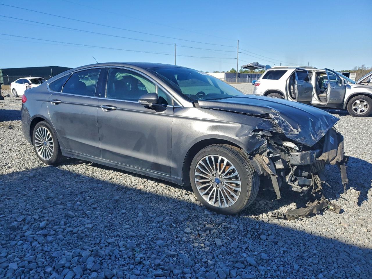 2018 FORD FUSION TITANIUM/PLATINUM photo 4