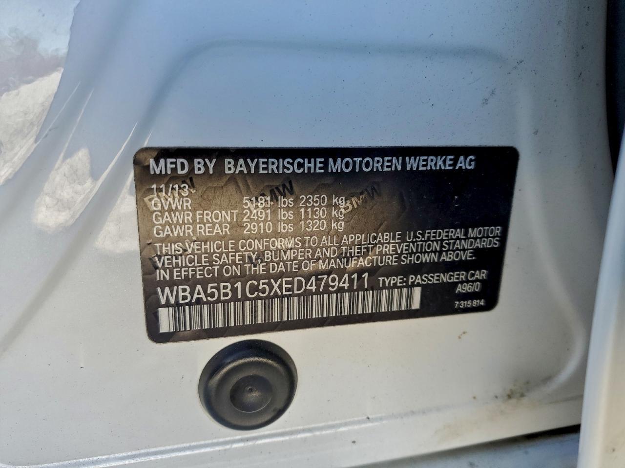 2014 BMW 535 I photo 23