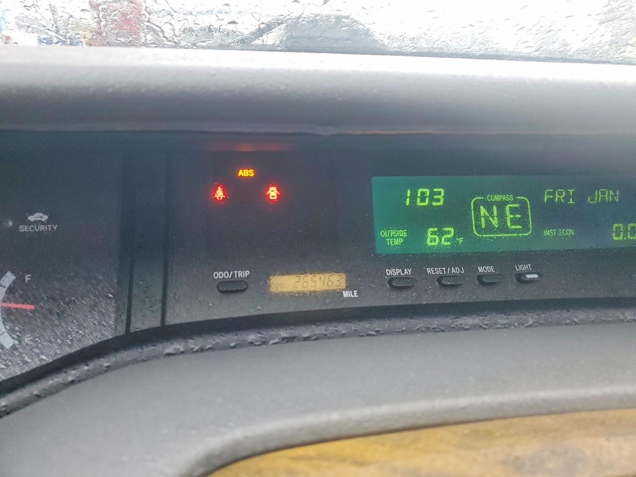 2001 TOYOTA AVALON XL photo 9