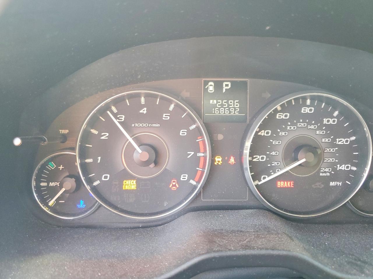 2011 SUBARU OUTBACK 2.5I photo 9