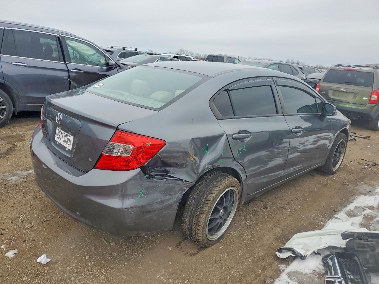 2012 HONDA CIVIC LX photo 3