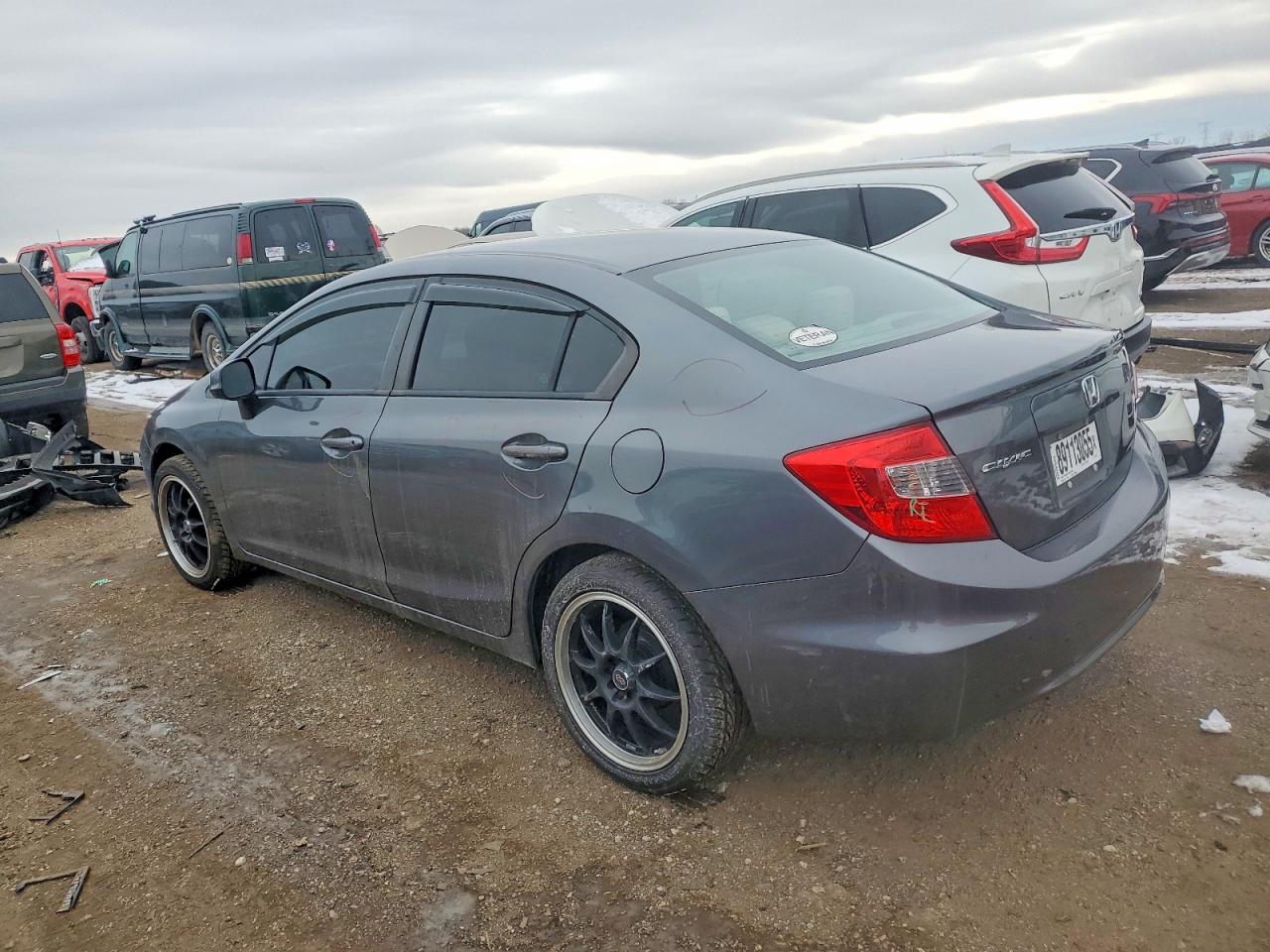 2012 HONDA CIVIC LX photo 2
