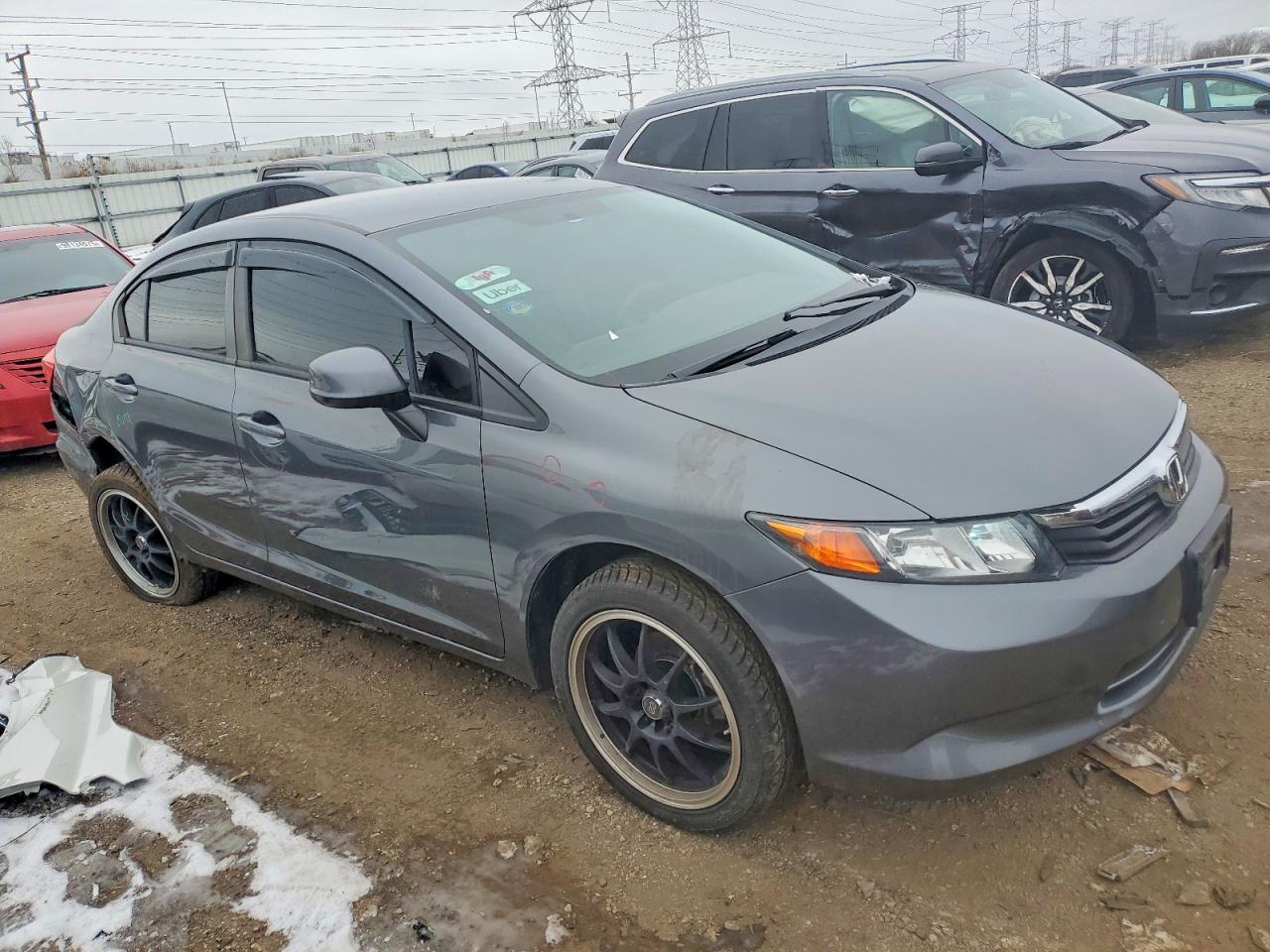 2012 HONDA CIVIC LX photo 4