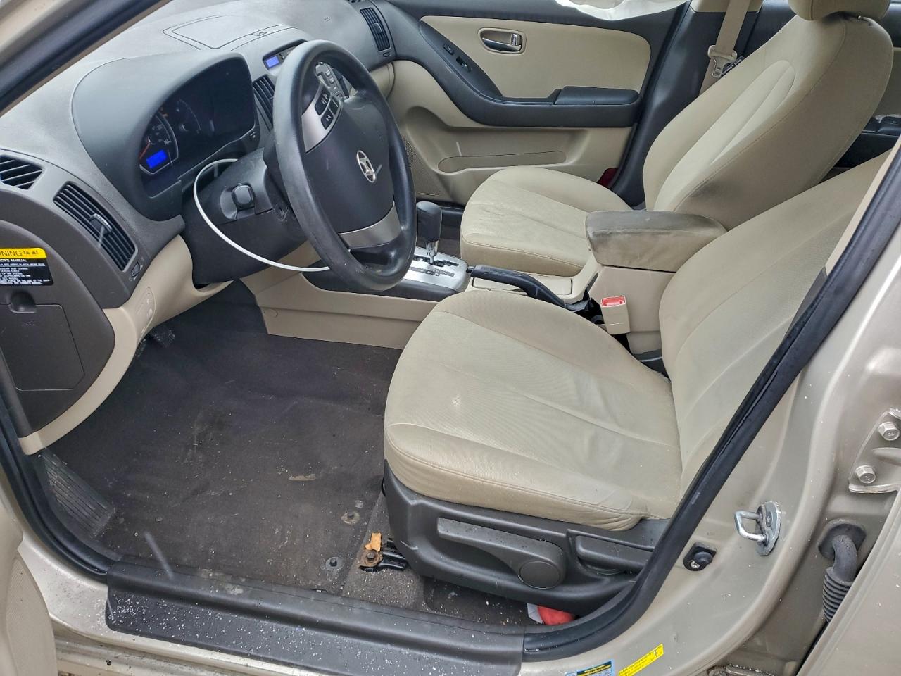 2010 HYUNDAI ELANTRA BLUE photo 7