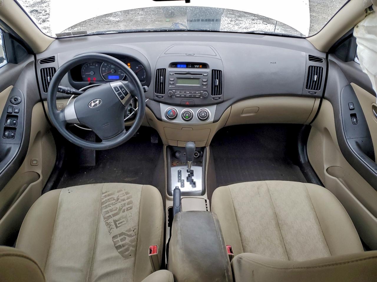 2010 HYUNDAI ELANTRA BLUE photo 8