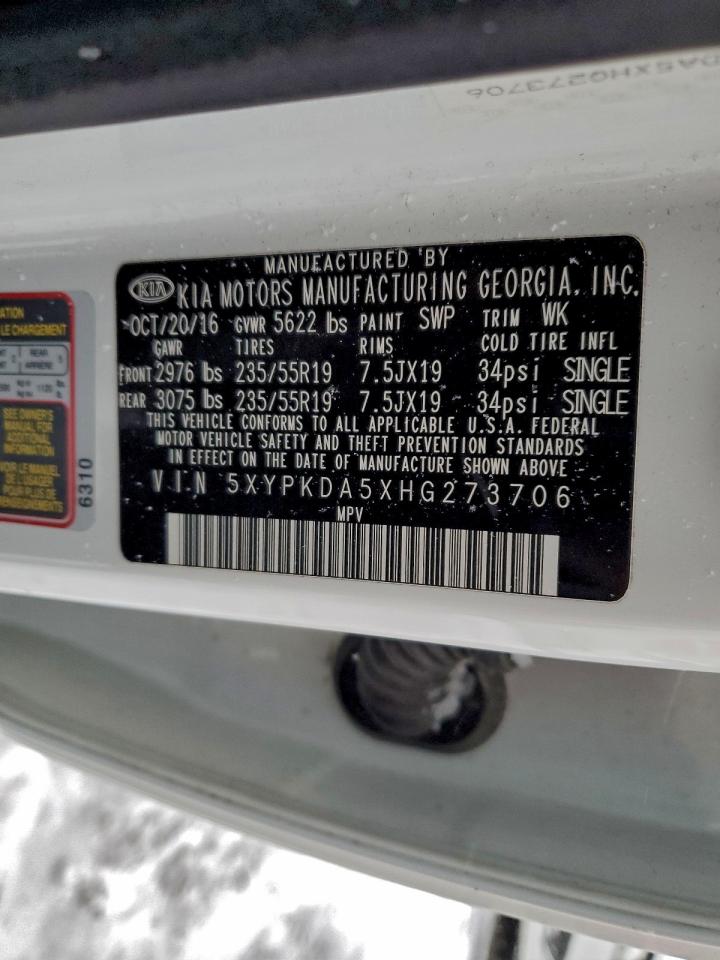 2017 KIA SORENTO SX photo 13