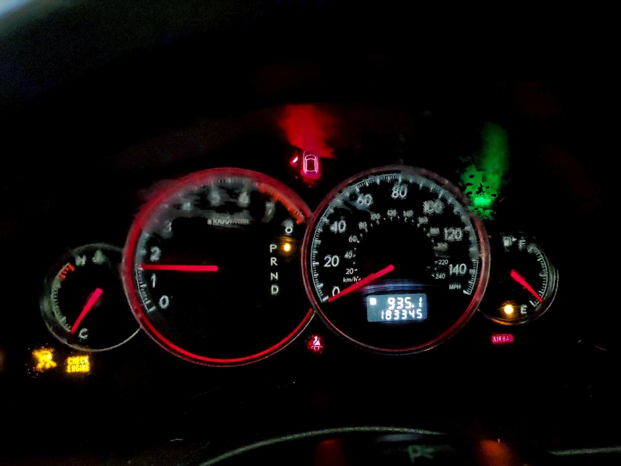 2009 SUBARU OUTBACK 2.5I photo 9