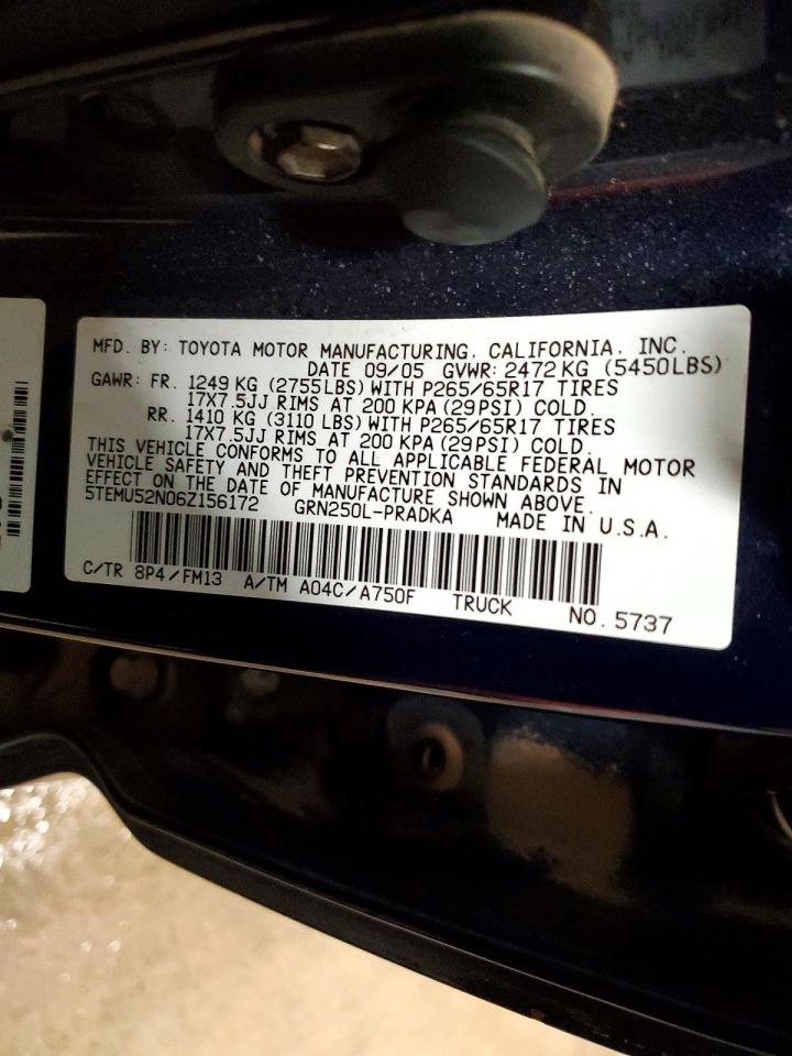 2006 TOYOTA TACOMA V6 photo 13