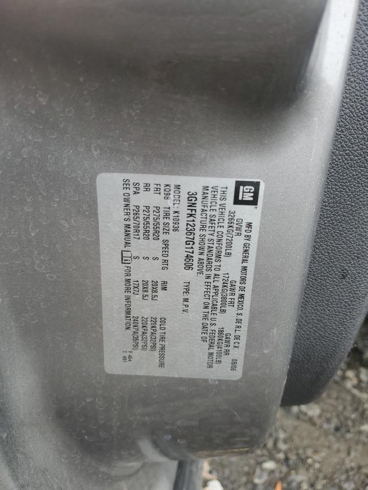 2007 CHEVROLET AVALANCHE K1500 photo 12