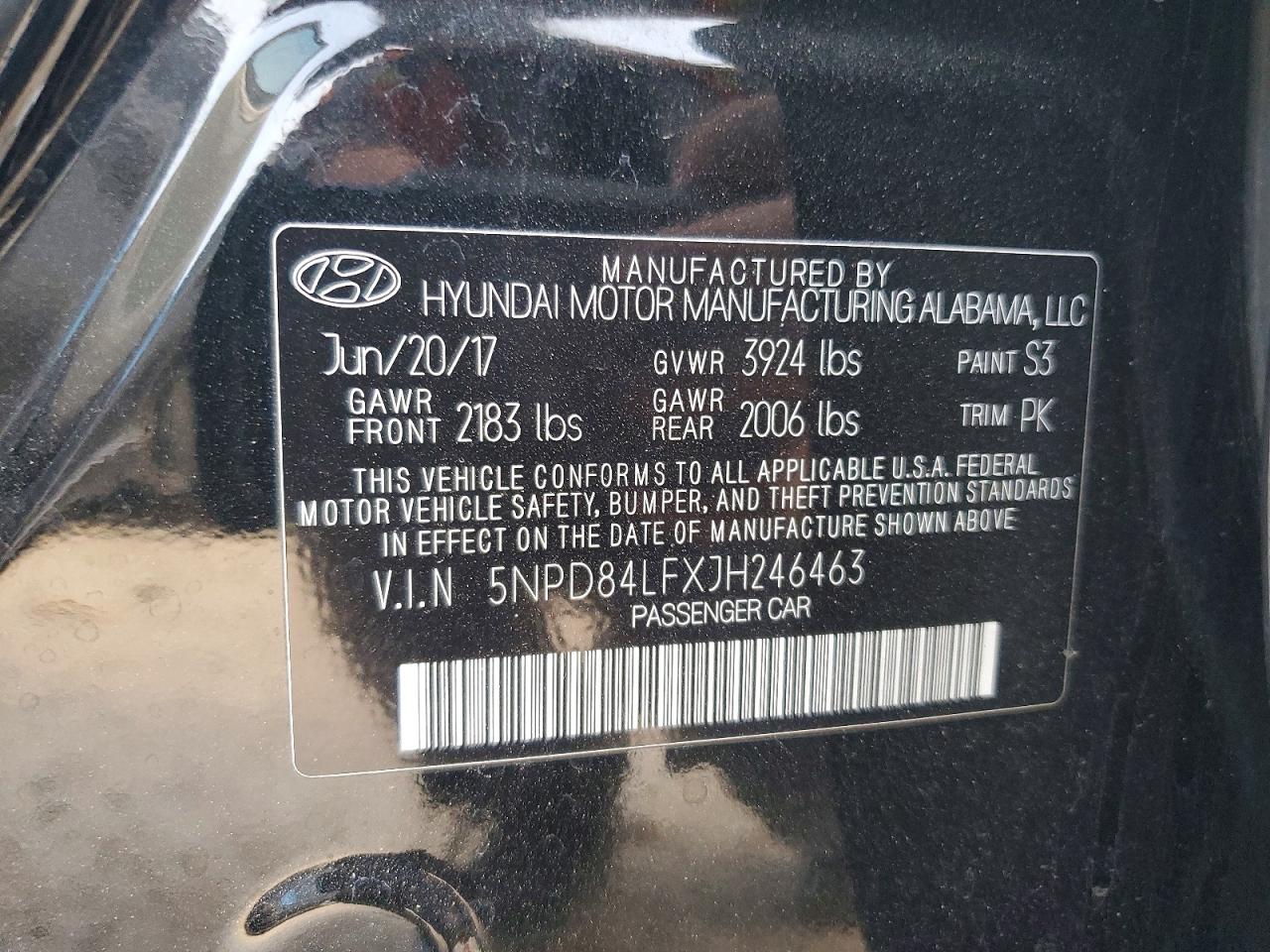2018 HYUNDAI ELANTRA SEL photo 12