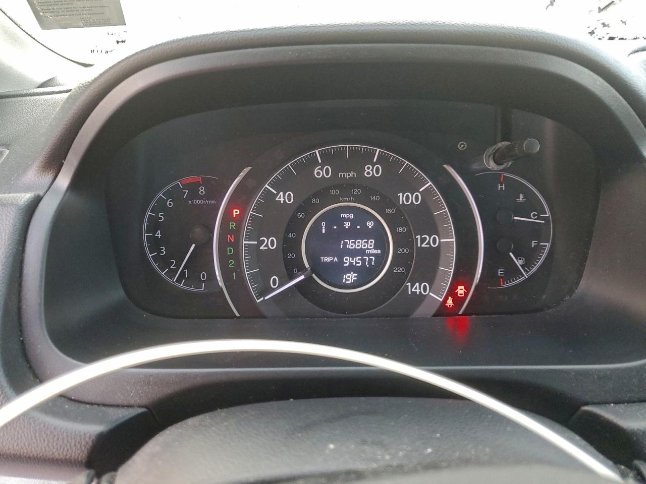 2014 HONDA CR-V EX photo 9