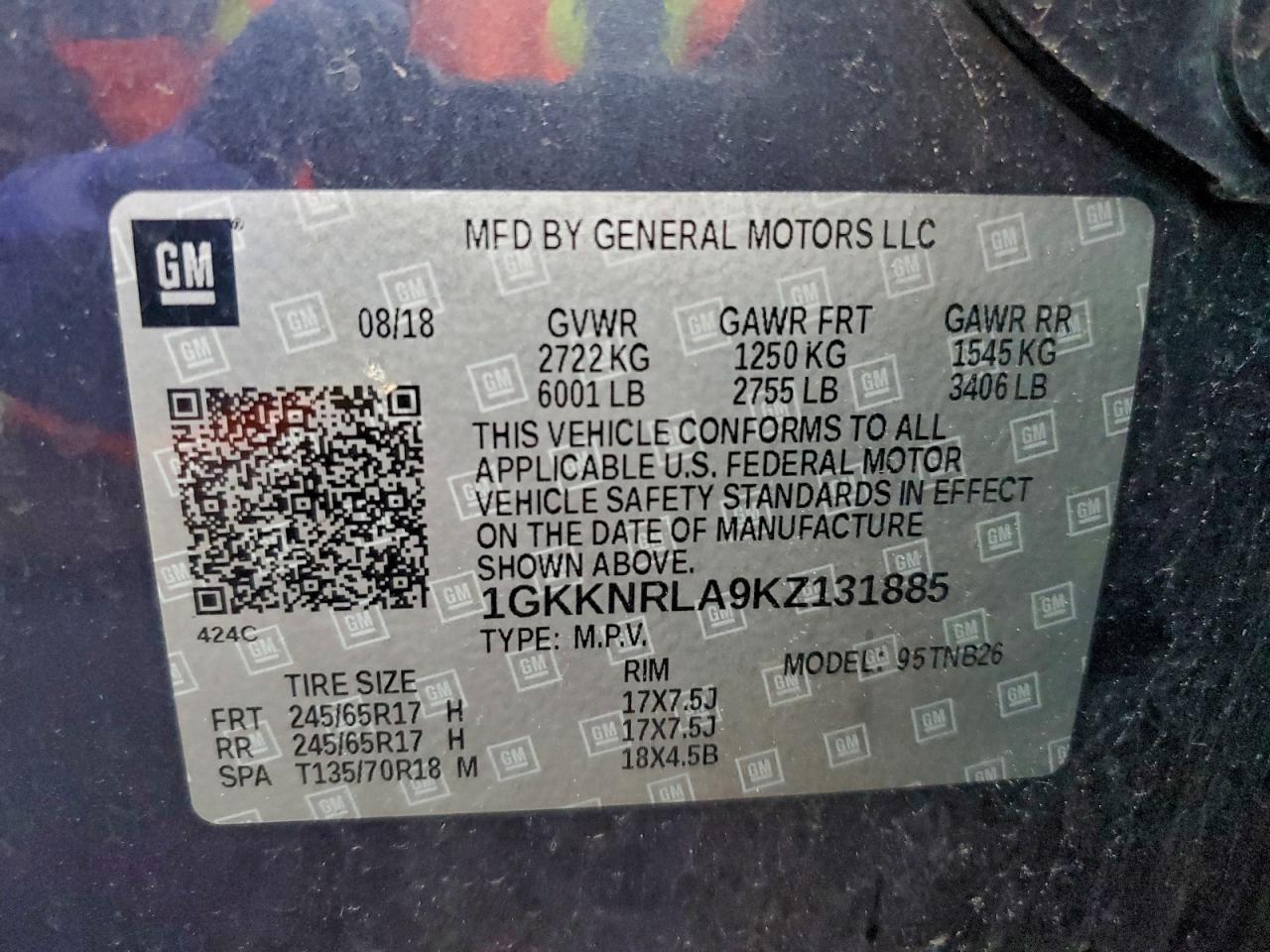 2019 GMC ACADIA SLE photo 13