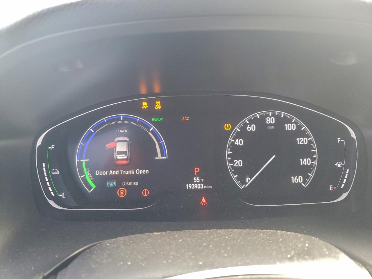 2019 HONDA INSIGHT TOURING photo 9