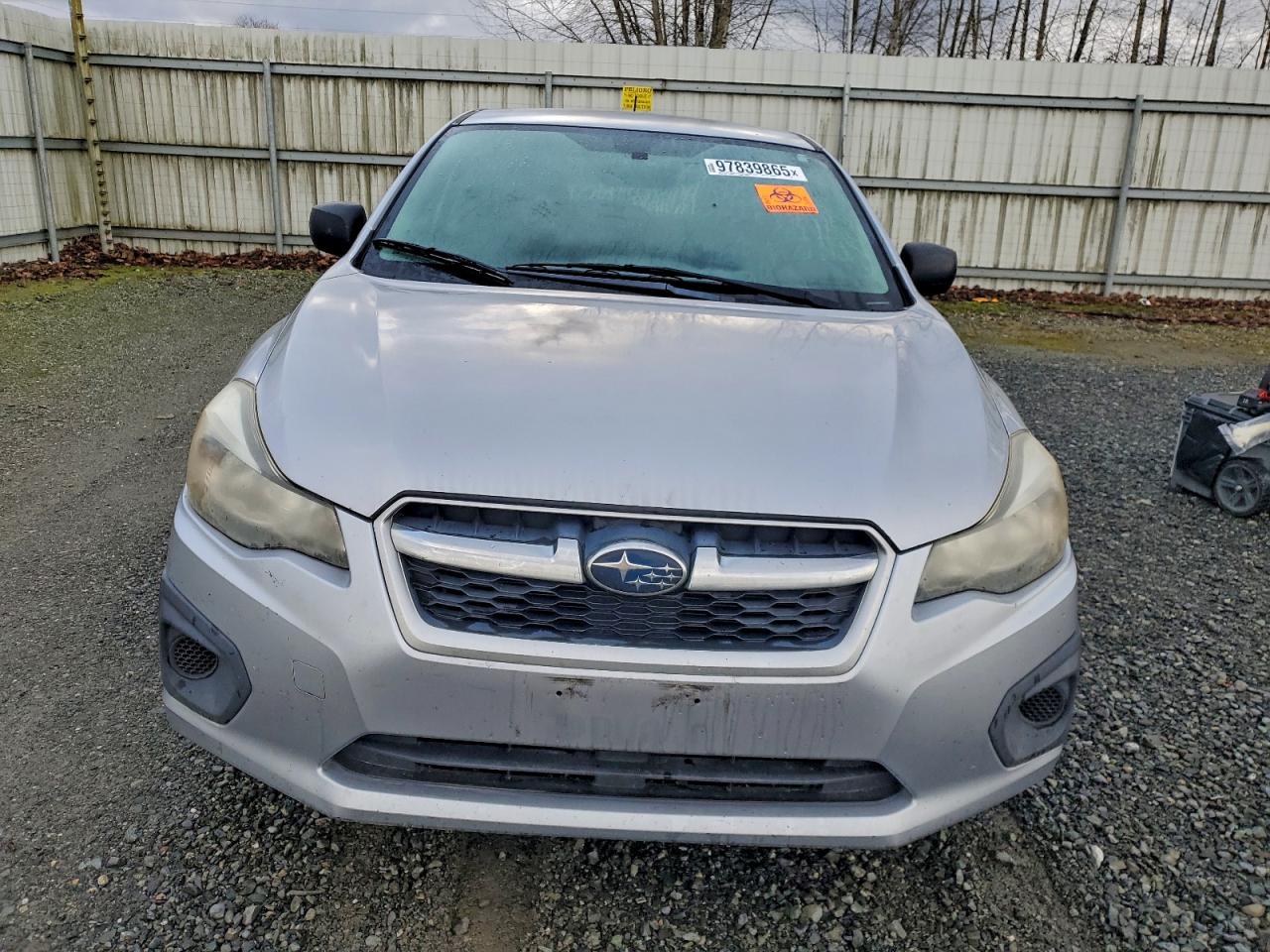 2012 SUBARU IMPREZA photo 5