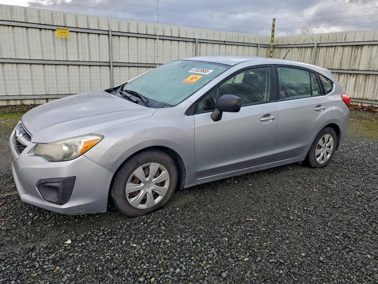 2012 SUBARU IMPREZA