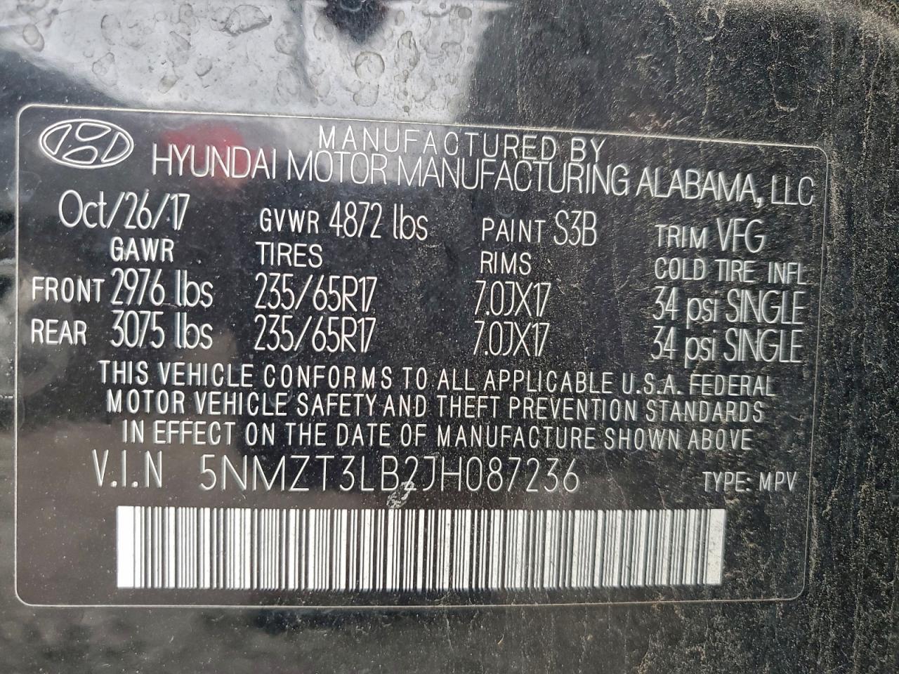 2018 HYUNDAI SANTA FE SPORT photo 12