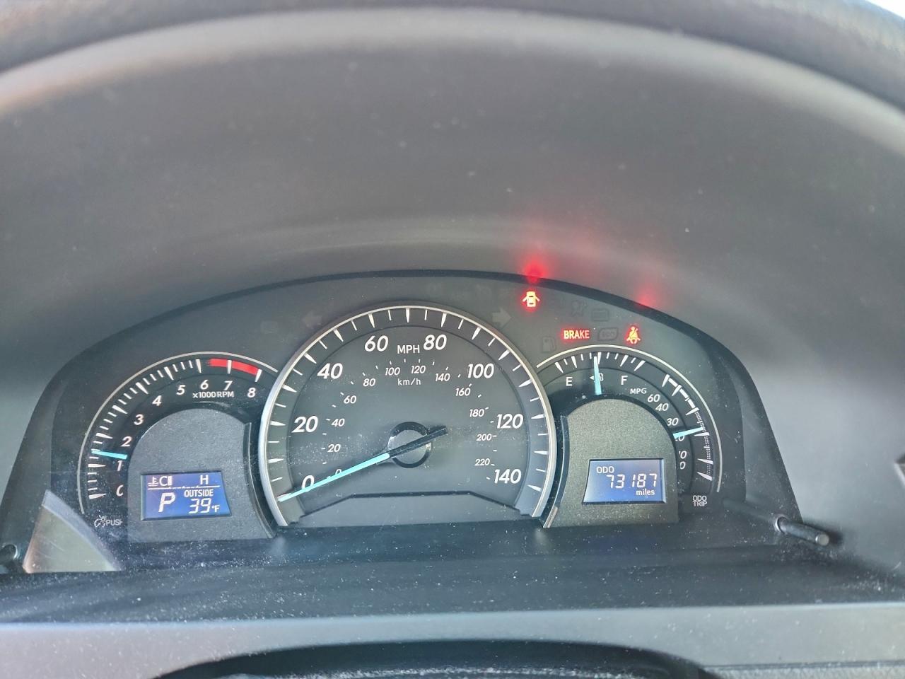2012 TOYOTA CAMRY BASE photo 9