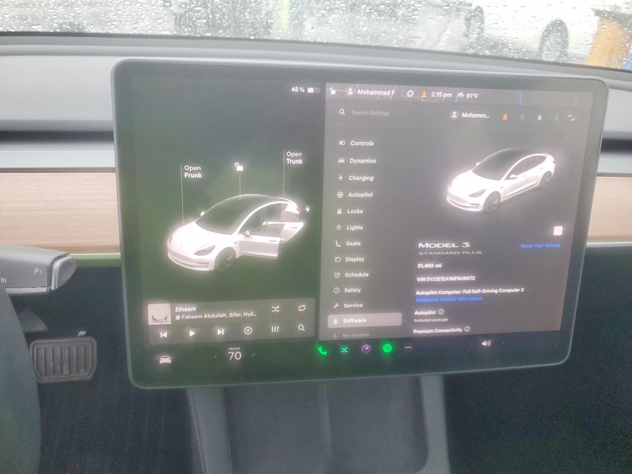 2021 TESLA MODEL 3 photo 9