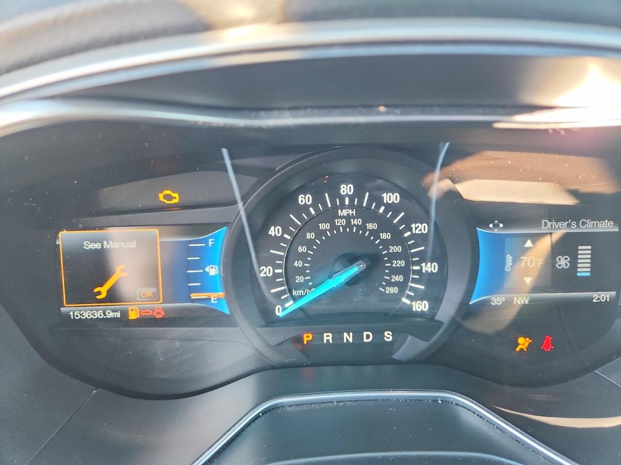 2016 FORD FUSION SE photo 9
