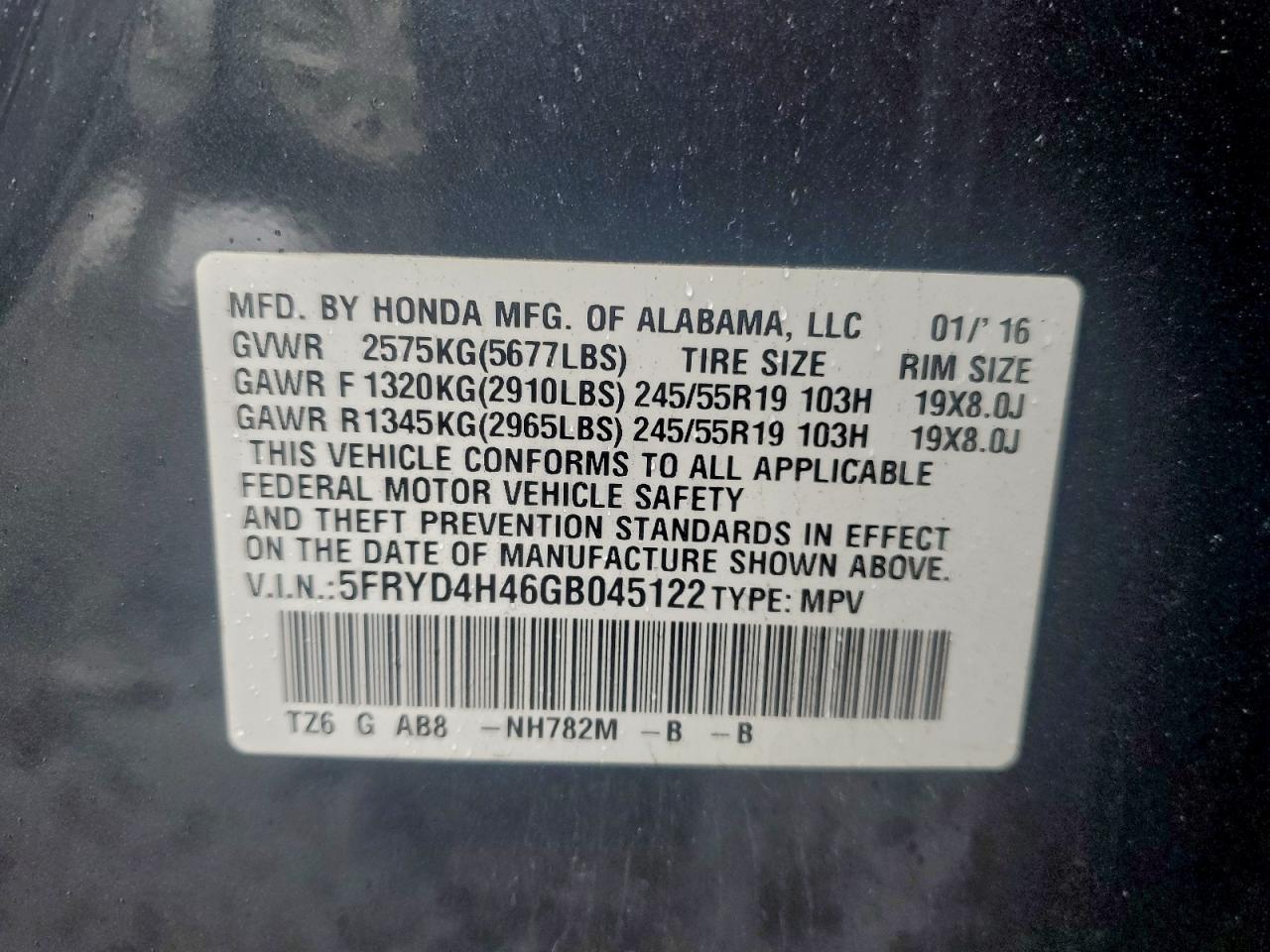 2016 ACURA MDX TECHNOLOGY photo 13