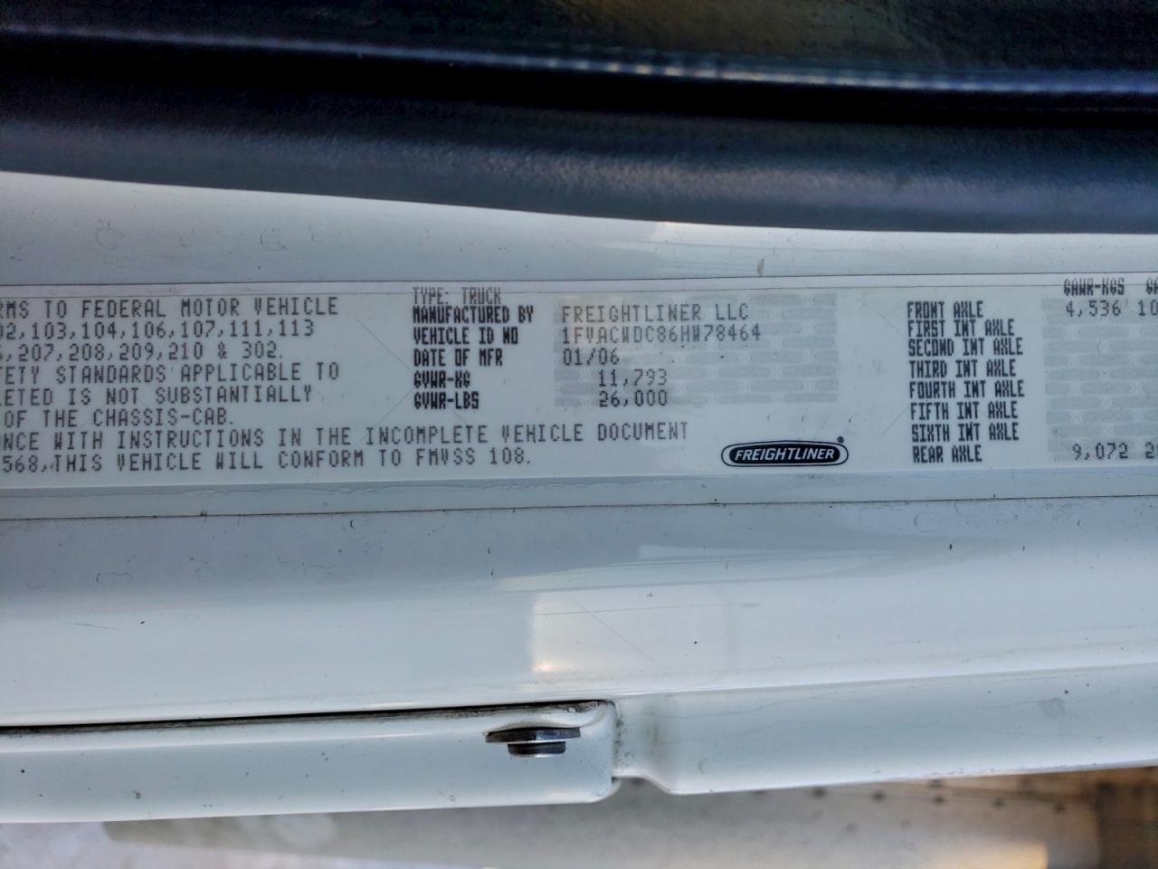 2006 FREIGHTLINER M2 106 MEDIUM DUTY photo 13