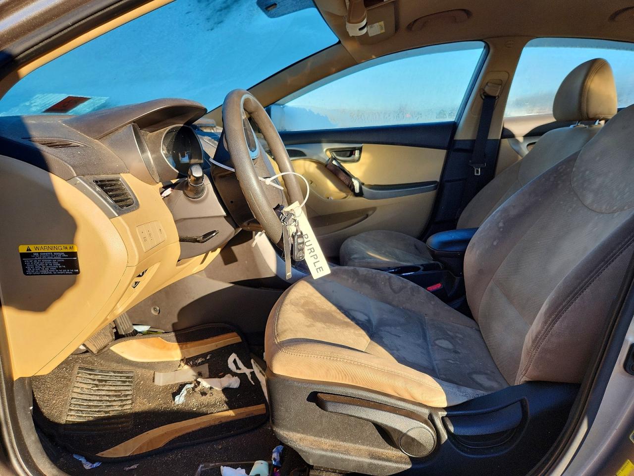 2013 HYUNDAI ELANTRA GLS photo 7