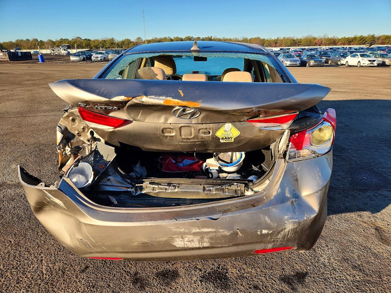 2013 HYUNDAI ELANTRA GLS photo 6