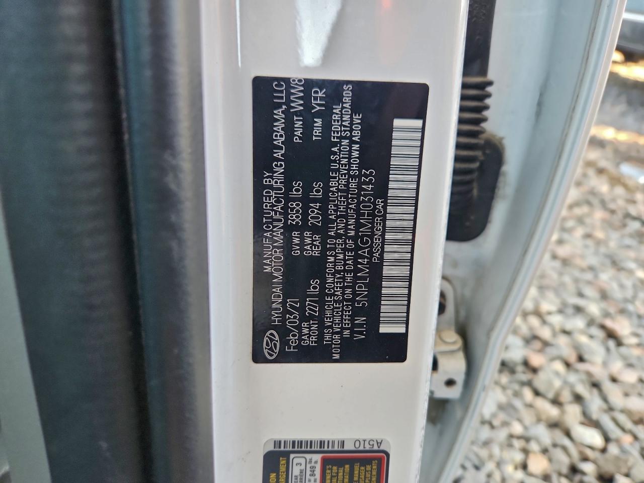 2021 HYUNDAI ELANTRA SEL photo 12