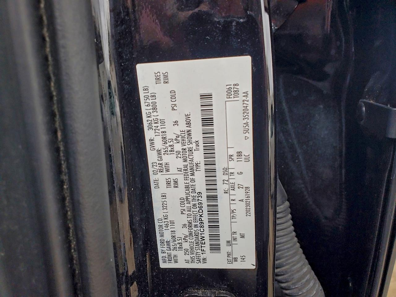 2023 FORD F150 SUPERCREW photo 12