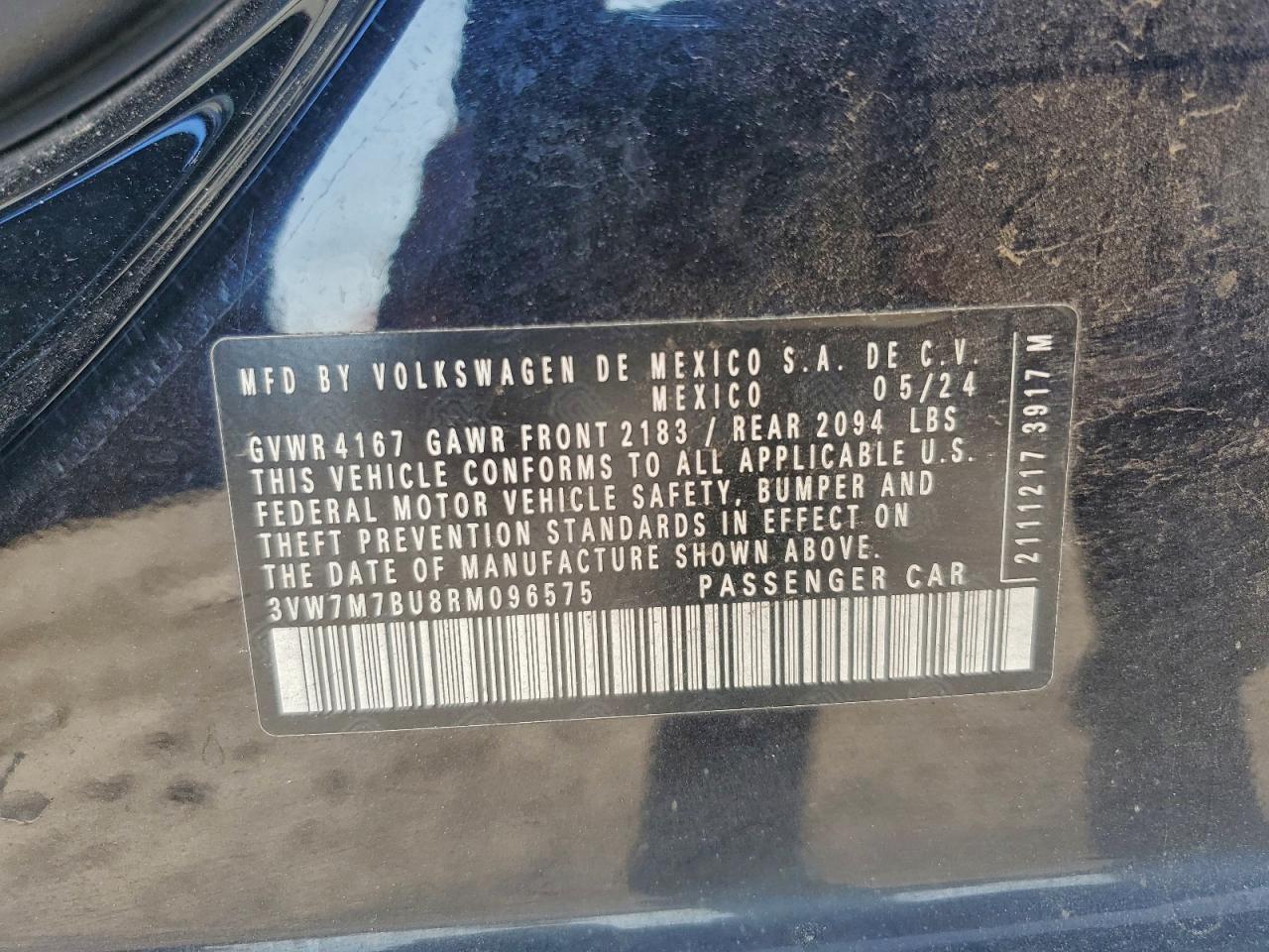 2024 VOLKSWAGEN JETTA SE photo 13