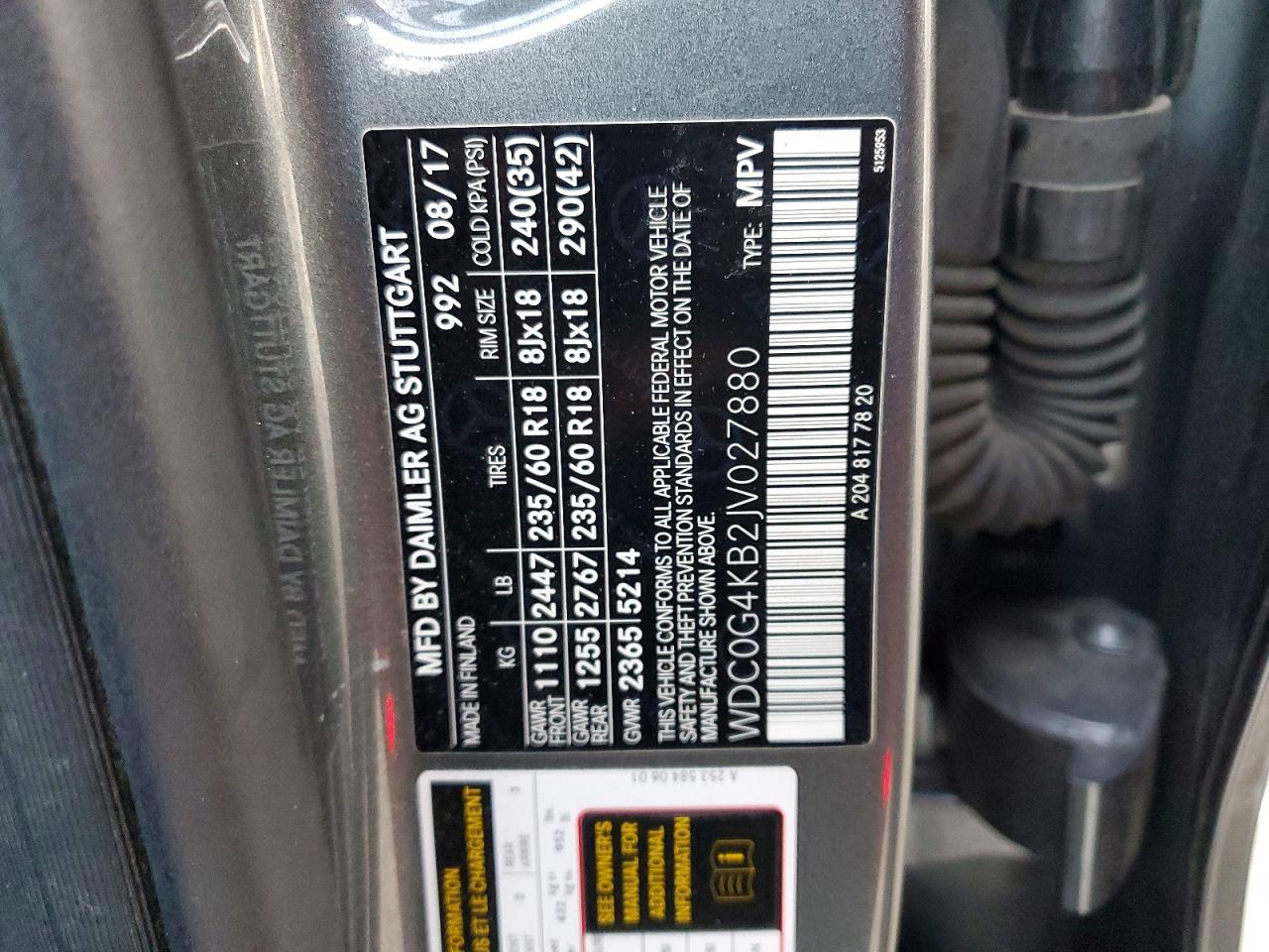 2018 MERCEDES-BENZ GLC 300 4MATIC photo 13