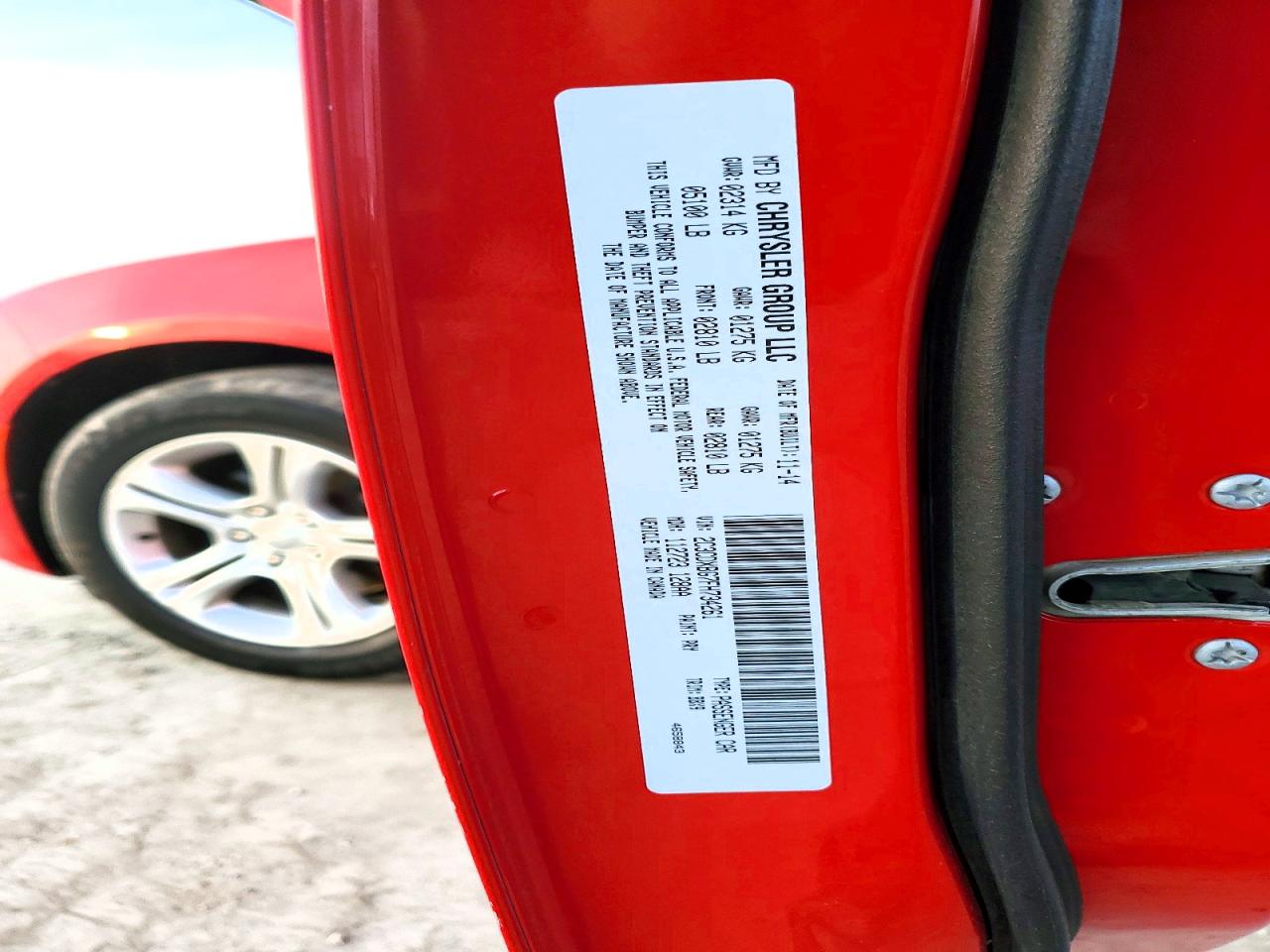 2015 DODGE CHARGER SE photo 23