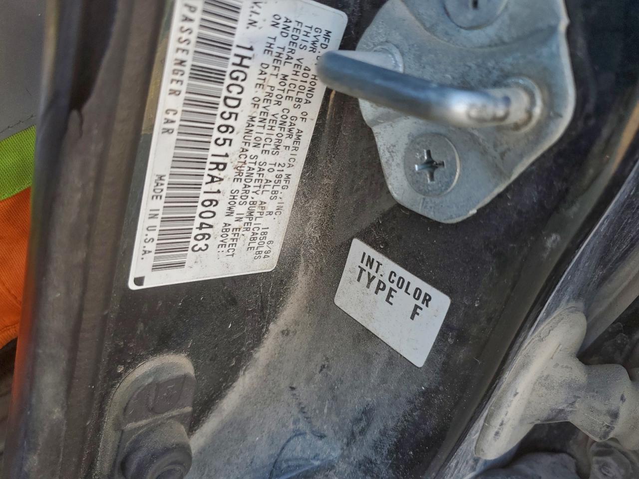 1994 HONDA ACCORD EX photo 12
