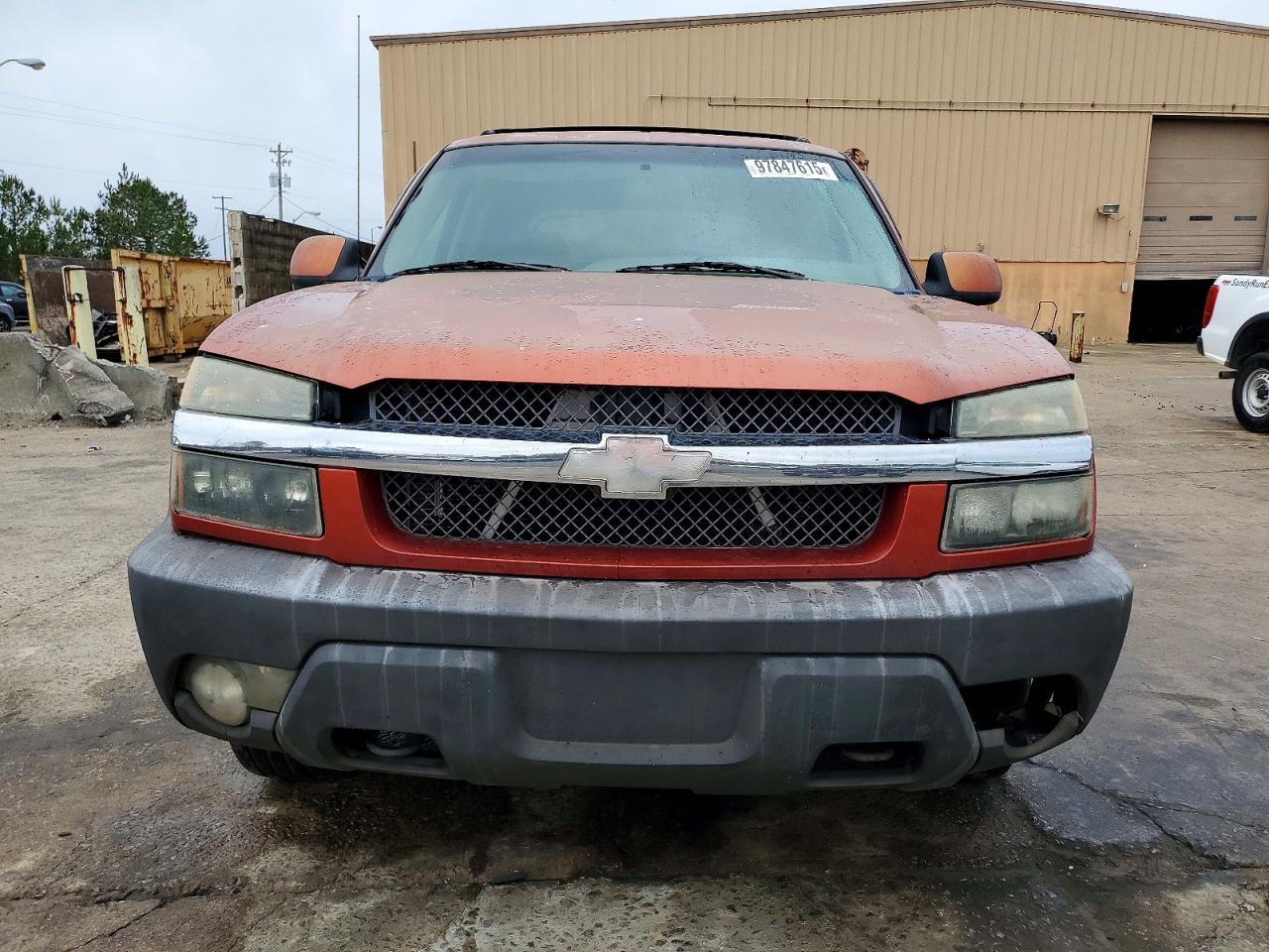 2002 CHEVROLET AVALANCHE K1500 photo 5