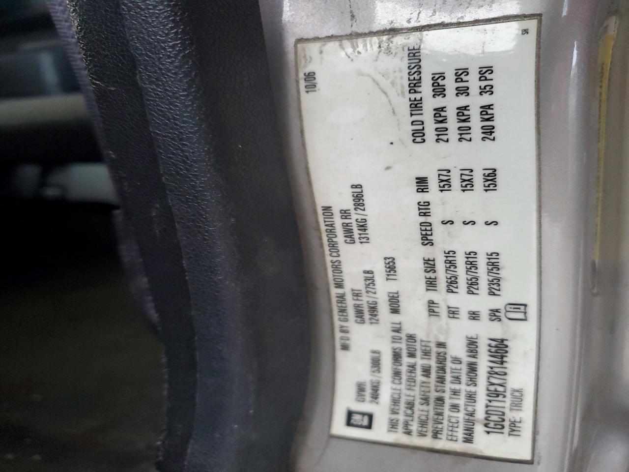2007 CHEVROLET COLORADO photo 23