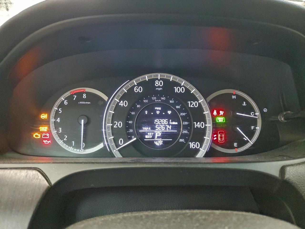 2015 HONDA ACCORD EXL photo 9