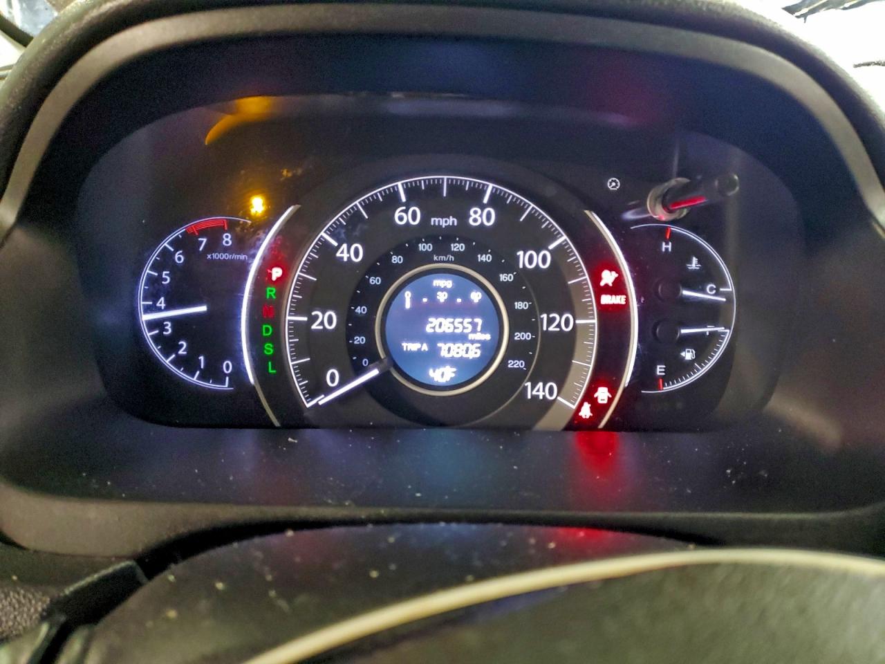 2015 HONDA CR-V EXL photo 9