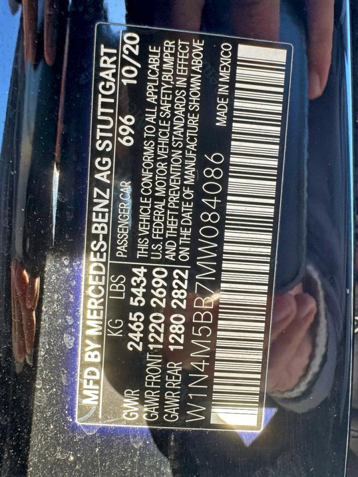 2021 MERCEDES-BENZ GLB AMG 35 4MATIC photo 10