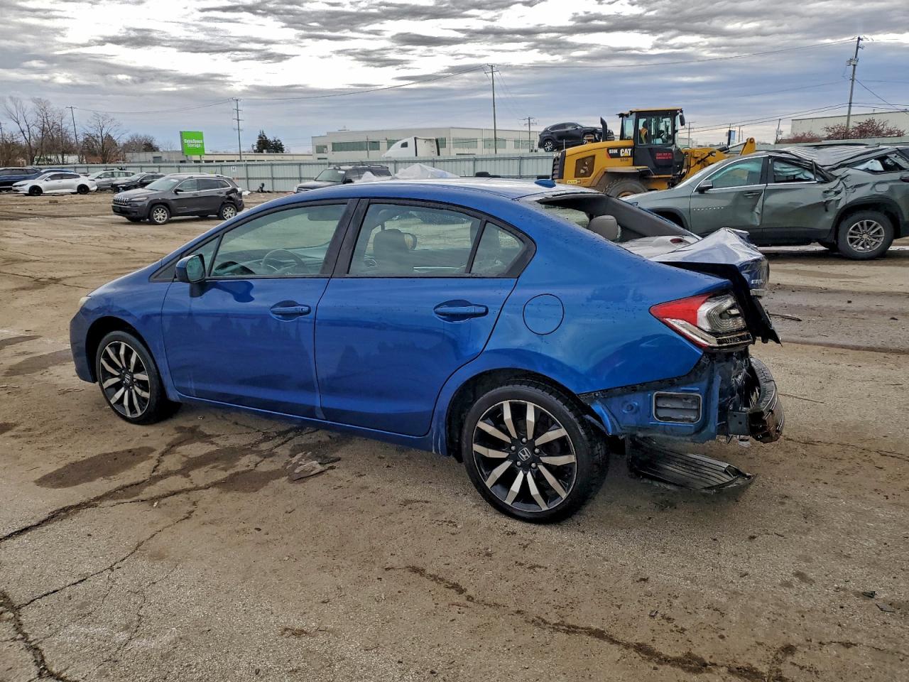 2015 HONDA CIVIC EXL photo 2