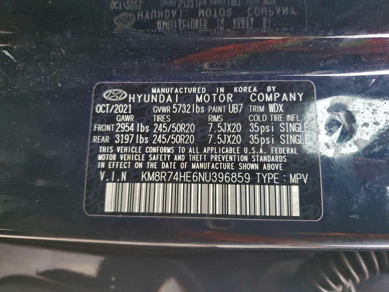 2022 HYUNDAI PALISADE CALLIGRAPHY photo 13