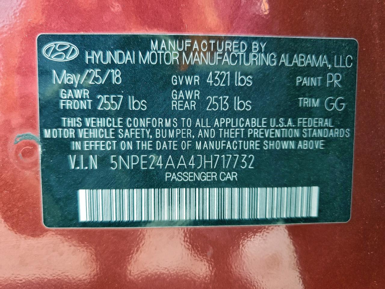 2018 HYUNDAI SONATA ECO photo 12
