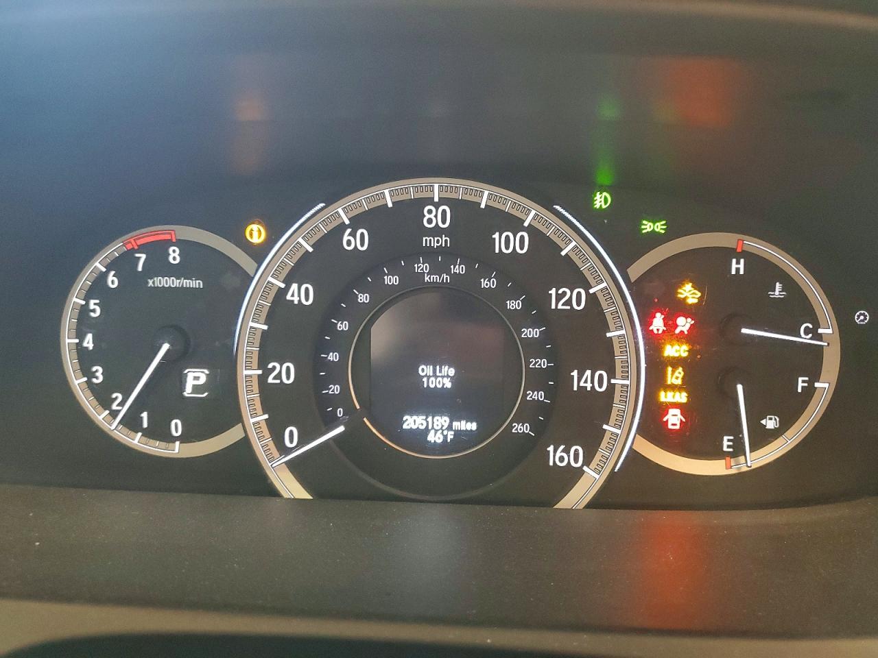 2016 HONDA ACCORD EX photo 9