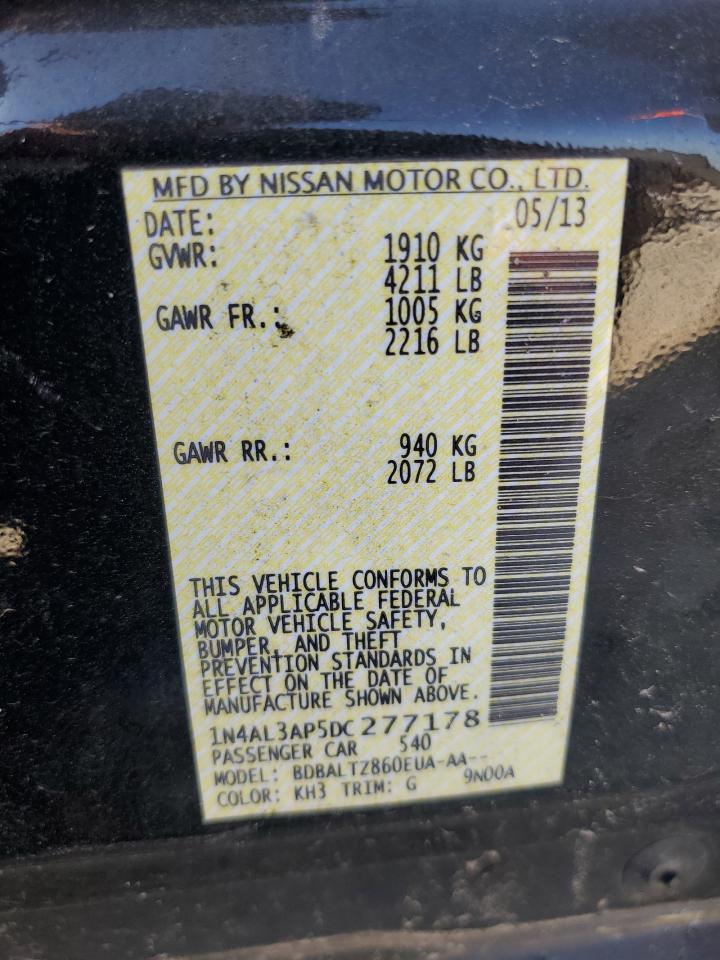 2013 NISSAN ALTIMA 2.5 photo 12
