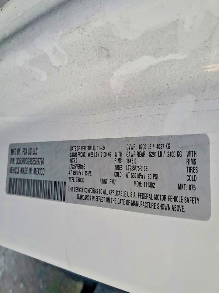 2025 RAM PROMASTER 2500 UTILITY / SERVICE VAN photo 25