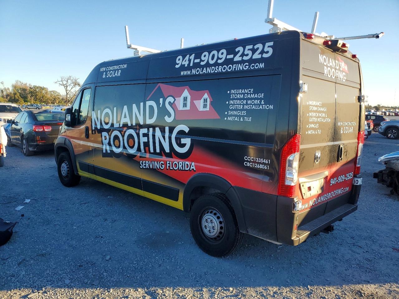 2025 RAM PROMASTER 2500 UTILITY / SERVICE VAN photo 3