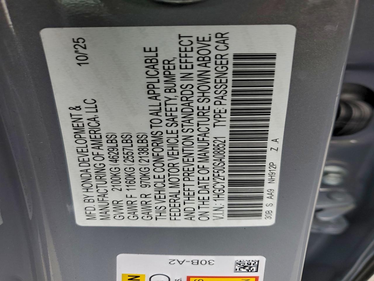 2025 HONDA ACCORD HYBRID SPORT photo 23