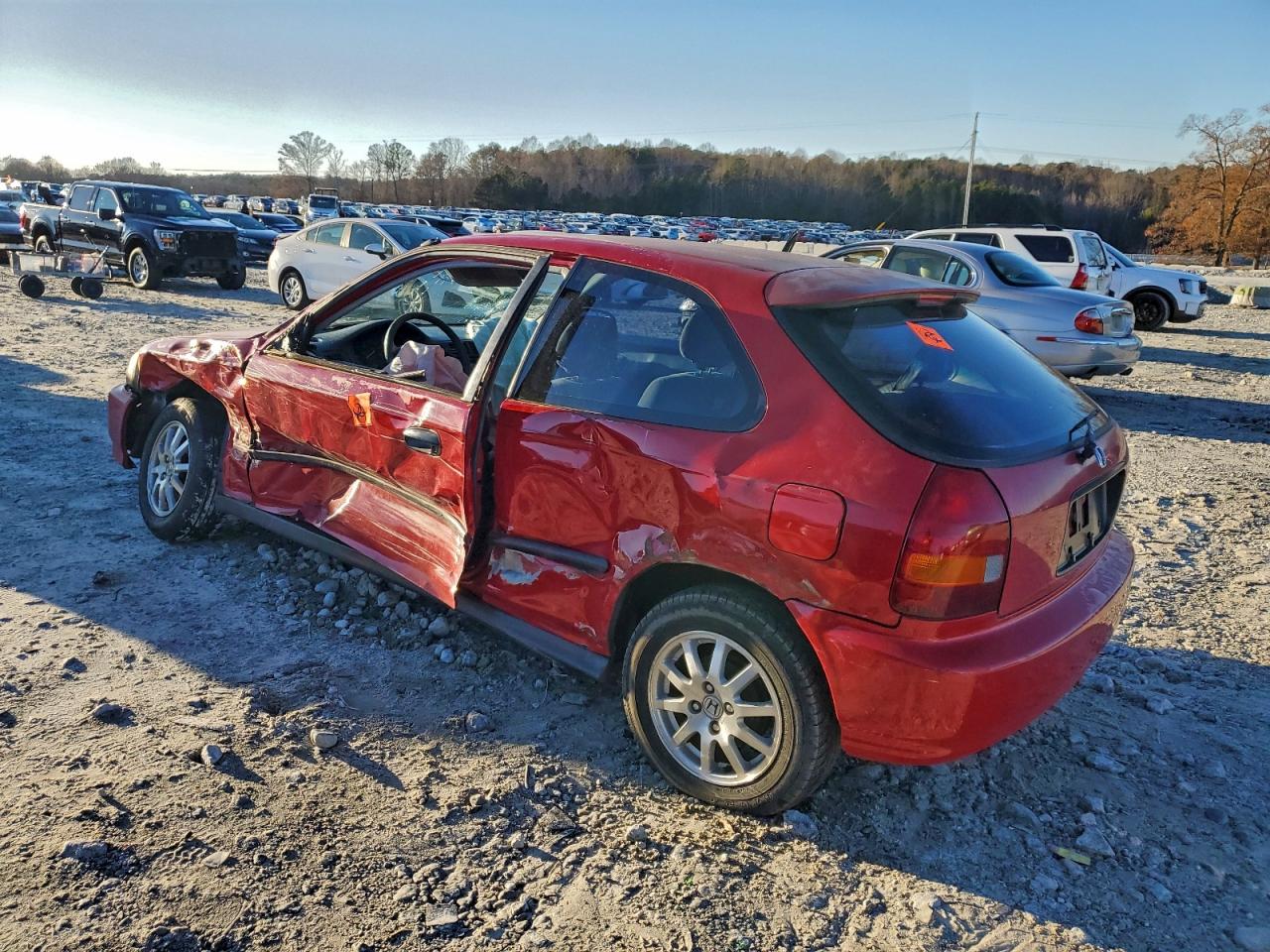 1996 HONDA CIVIC DX photo 2