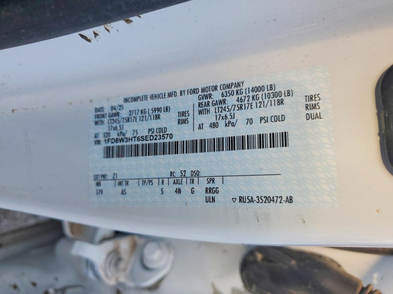 2025 FORD F350 SUPER DUTY UTILITY / SERVICE TRUCK photo 23