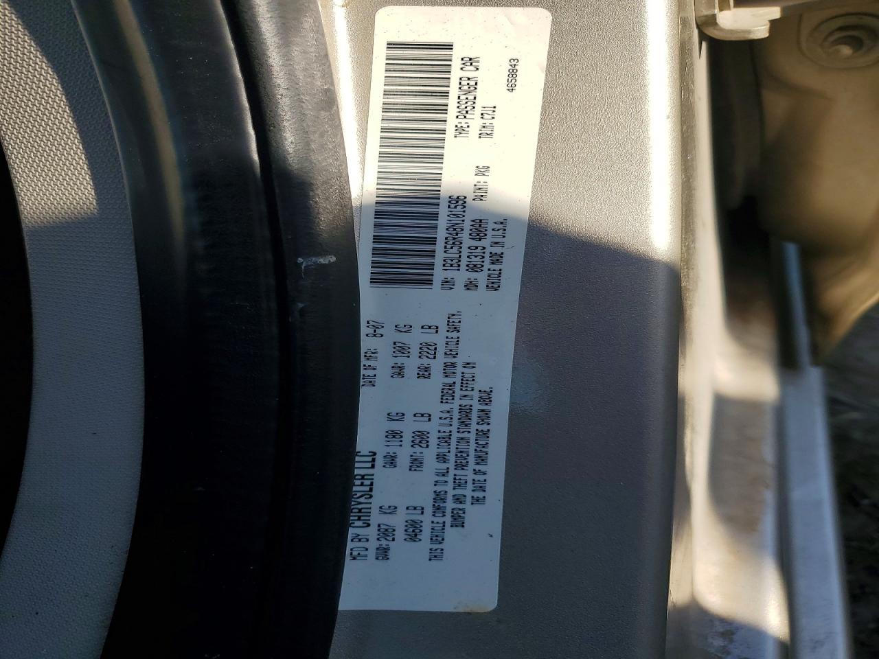 2008 DODGE AVENGER SXT photo 12