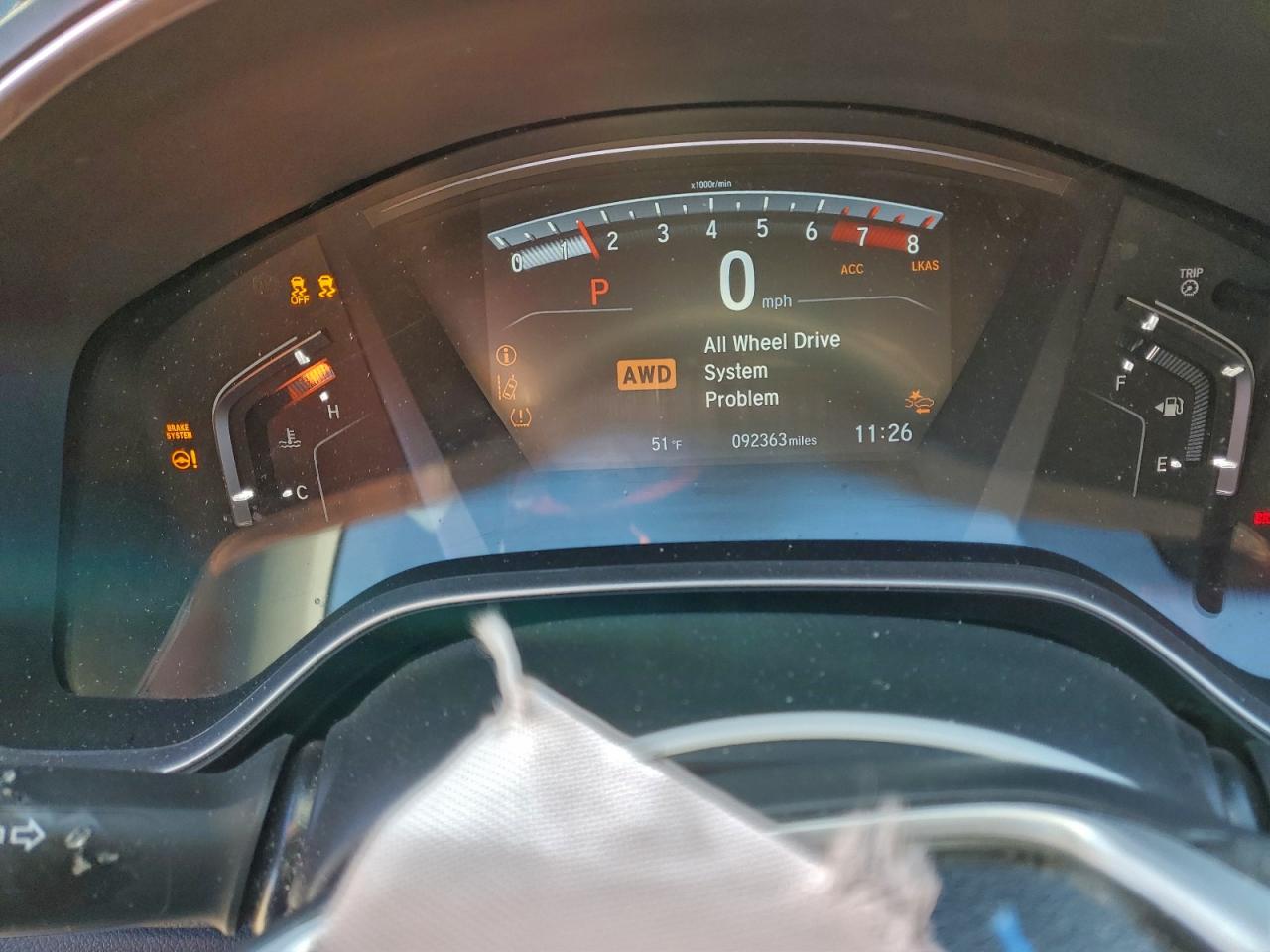 2017 HONDA CR-V EX photo 9